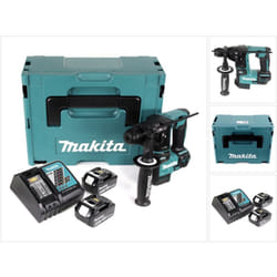 Makita - dhr 171 rgj 1,2J 18V Marteau perforateur à batterie Brushless sds Plus + 2x Batteries 6,0Ah + Chargeur + Coffret Makpac