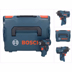 Contenu du paquet: - 1x Bosch GDS 12V-115 Boulonneuse sans-fil - 1x Coffret de transport L-Boxx avec calage - 3x Clip de coul ...