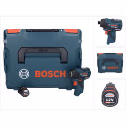 Contenu du paquet: - 1x Bosch GDR 12V-110 Professional 12V Visseuse à chocs sans fil - 1x Batterie Bosch GBA 12 V 3,0 Ah / 30 ...