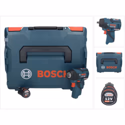 Contenu du paquet: - 1x Bosch GDS 12V-115 Boulonneuse sans-fil - 1x Batterie GBA 12V 3,0 Ah - 1x Coffret de transport L-Boxx ...