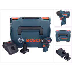 Contenu du paquet: - 1x Bosch GDS 12V-115 Boulonneuse sans-fil - 1x Batterie GBA 12V 6,0 Ah - 1x Chargeur GAL 1230 - 1x Coffr ...