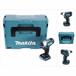 Contenu du paquet : - 1x Makita DTD 155 Perceuse visseuse à percussion sans fil et sans balai - 1x Coffret 2 Makita - 1x Clip ...
