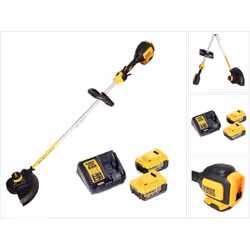 Contenu du paquet: - 1x Dewalt DCM 561 PBS 18V Brushless Li-Ion Coupe-bordures sans fil 18V - 2x Batteries Dewalt DCB 182 18V ...