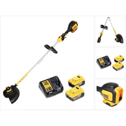 Dcm 561 pbs 18 v Brushless Li-Ion Débrousailleur sans fil + 2x Batteries dcb 182 18V - 4 Ah Li-Ion + Chargeur dcb 115 pour batteries 10,8 à 18 v