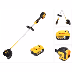 Contenu du paquet: - 1x Dewalt DCM 561 PBS 18V Brushless Li-Ion Coupe-bordures sans fil 18V - 1x Batterie Dewalt DCB 184 18 V ...