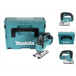 Djv 182 zj Scie sauteuse sans fil 18V Brushless 26mm + Coffret de transport Makpac - sans Batterie, sans Chargeur - Makita