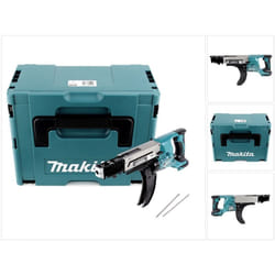 Dfr 750 zj Visseuse automatique sans fil à Magasin 18V 45-75mm + Coffret Makpac - sans batterie - sans chargeur - Makita