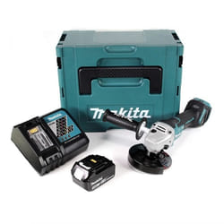 Meuleuse dangle sans fil - Makita - DGA 517 - 18V - 125mm - Batterie 30Ah