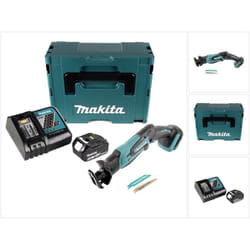 Makita - djr 183 RM1J 18V Li-ion Scie recipro sans fil + Coffret Makpac + 1x Batterie 4,0 Ah + Ch
