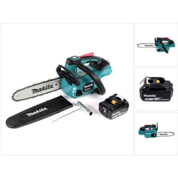 Makita Duc 254 T1 18 V Brushless Tronçonneuse Sans Fil 25 Cm + 1x Batterie 5,0 Ah - Sans Chargeur