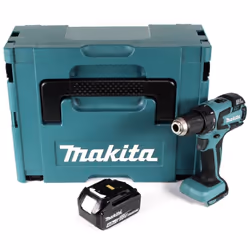 Contenu du paquet: - 1x Makita DDF 459 ZJ 18 V Perceuse visseuse sans fil - 1x Coffret de transport Makita MAKPAC Taille 2 - ...