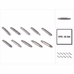 Contenu de la livraison: - 50 x Insert d'embout Makita 45 mm Description du produit: L'insert d'embout Makita est robuste, fl ...
