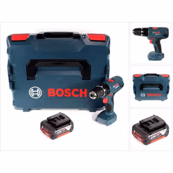Contenu de la livraison: - 1x Bosch GSB 18 V-21 Perceuse-visseuse à percussion sans fil - 1x Bosch L-Boxx LB4 Sortimo Box 136 ...