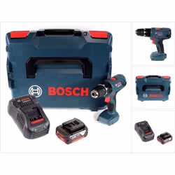 Contenu de la livraison: - 1x Bosch GSB 18 V-21 Perceuse-visseuse à percussion sans fil - 1x Bosch L-Boxx LB4 Sortimo Box 136 ...