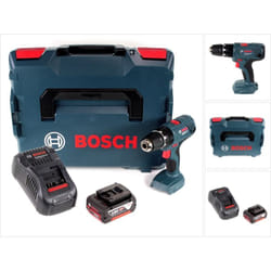 Professional gsb 18V-21 Perceuse-visseuse à percussion sans fil 18V 55Nm + 1x batterie 5,0Ah + chargeur + L-Boxx - Bosch