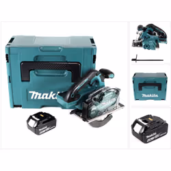 Contenu de la livraison: - 1x Makita DCS 553 Scie circulaire portative à métaux sans fil - 1x guide parallèle ( 164095-8 ) -  ...