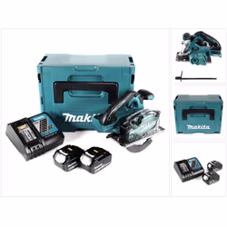 Contenu de la livraison: - 1x Makita DCS 553 Scie circulaire portative à métaux sans fil - 1x guide parallèle ( 164095-8 ) -  ...