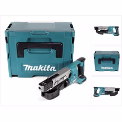 Contenu du paquet: - 1x Makita DFR 550 Visseuse automatique rapide sans fil 18 V - Li-Ion - 2x Embouts longs de vissage pour  ...