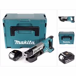 Contenu du paquet: - 1x Makita DFR 550 Visseuse automatique sans fil 18 V - Li-Ion - 2x Embouts longs de vissage pour Makita  ...