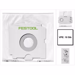 Contenu du paquet: - 10x Sacs filtre Festool SELFCLEAN SC FIS-CT 36/10 pour aspirateurs mobiles CT 36 Description du produit: ...