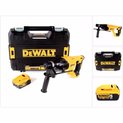 Contenu de la livraison: - 1x DeWalt DCH 133 NT marteau combiné sans fil 18,0 V - 1x coffret DeWalt - 1x Dewalt DCB 184 batte ...