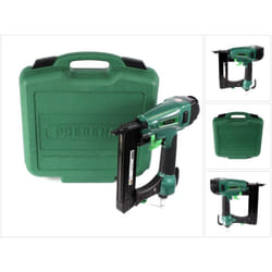 Prebena - 3GP-E40 Agrafeuse-cloueuse pneumatique 40mm + Agrafe de type e ( 25mm / 32mm ) + Coffret de transport