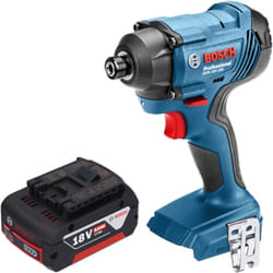 Bosch - gdr 18V-160 Professional Visseuse à chocs sans fil 18 v 160 Nm 1/4' + 1x batterie 5,0 Ah - sans chargeur