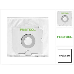 Selfclean sc fis-ct 26/5 Sac filtre - 25 pcs. (5x 496187) - Festool