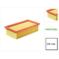 Hf-ct sys filtre principal cleantec - 2 pièces ( 2x 500558 ) - Festool