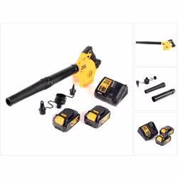 Contenu de la livraison: - 1x DeWalt DCV 100 N 18 V Souffleur / Souffleur de feuilles sans fil - 2x Dewalt DCB 182 18V 4,0 Ah ...