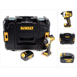 Dcf 809 nt Visseuse à chocs sans fil 18 v Brushless Li-Ion + Coffret de transport t-stak + 1x Batterie 4,0 Ah - sans chargeur - Dewalt