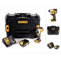 Dcf 809 M1T Visseuse à chocs sans fil 18 v Brushless Li-Ion + Coffret de transport t-stak + 1x Batterie 4,0 Ah + Chargeur - Dewalt