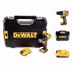 Contenu de la livraison: - 1x DeWalt DCD708 Perceuse-visseuse sans fil - 1x Coffret - 1x Guide d'utilisation - 1x Crochet de  ...