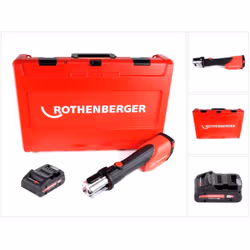 Contenu du paquet: - 1x Rothenberger ROMAX 4000 Sertisseuse sans fil 18 V Li-Ion électro-hydraulique - 1x Coffret de transpor ...