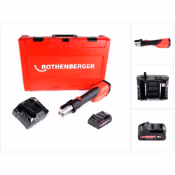 Contenu du paquet: - 1x Rothenberger ROMAX 4000 Sertisseuse électro-hydraulique sans fil 18 V - Li-Ion - 1x Coffret avec inse ...
