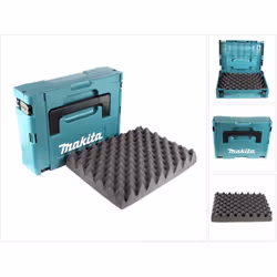Contenu de la livraison: - 1x Makita MAKPAC 1 Coffret système - 1x Makita Garniture en mousse à picots universelle Descriptio ...