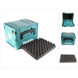 Makpac 4 Coffret + Insert universel pour outils sans fil 18V (Visseuses, Scies, Ponceuses) - Makita