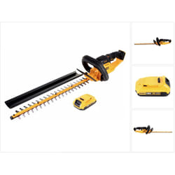 Dcm 563 pb taille-haie sans fil 18V 55.8cm + 1x batterie 2.0Ah - sans chargeur - Dewalt