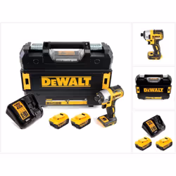 Contenu de la livraison: - 1x DeWalt DCF 887 M2 Visseuse à chocs sans fil 18V 205Nm 1/4" Brushless - 1x Mallette à outils DeW ...