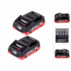 Contenu du paquet: - 2x Metabo Batteries LiHD 4,0Ah (625367000) Description du produit: Metabo se positionne en tant que lead ...