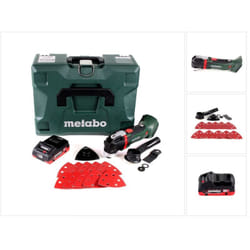 Metabo MT 18 LTX Outil multifonctions sans fil 18V ( 613021840 ) Compatible OIS/Starlock + 1x batterie 4,0Ah + coffret - sans chargeur