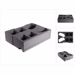 Contenu du paquet : - 1x Set d'inserts de base pour 4 batteries et 2 chargeurs CAS System (144231380) Description du produit ...