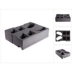 Set d'inserts de base pour 4 batteries et 2 chargeurs cas System (144231380) - Metabo