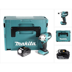 Dtd 156 F1J Clé à choc sans fil 18V 155Nm + 1x batterie 3,0Ah + Makpac - sans chargeur - Makita