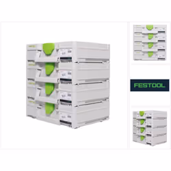 Description générale Avec sa nouvelle génération de coffrets Systainer, Festool a créé une gamme offrant une mobilité accrue. ...