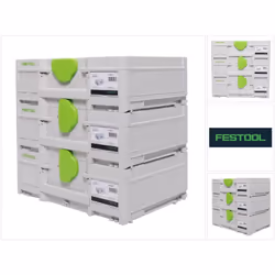 Contenu du paquet: - 3x Festool SYS3 M 137 Coffrets Systainer (204841) Description du produit: Avec sa nouvelle génération de ...