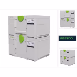 Contenu du paquet: - 2x Festool SYS3 M 237 Coffrets Systainer (204843) Description du produit: Avec sa nouvelle génération de ...