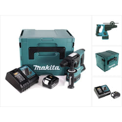 Makita DHR 242 RT1J Marteau perforateur sans fil 18V 2,0J SDS-plus Brushless + 1x batterie 5,0Ah + chargeur + Makpac