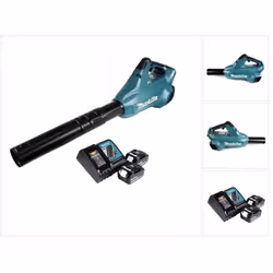 Contenu de la livraison: - 1x Makita DUB 362 Souffleur de feuilles sans fil 2x18V - 1x Tube de soufflage 455915-0 - 2x Batter ...