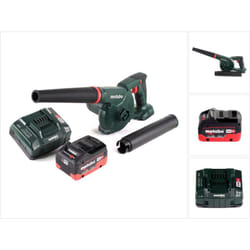 Metabo - ag 18 Souffleur sans fil 18 v + 1x Batterie LiHD 8,0 Ah + Chargeur